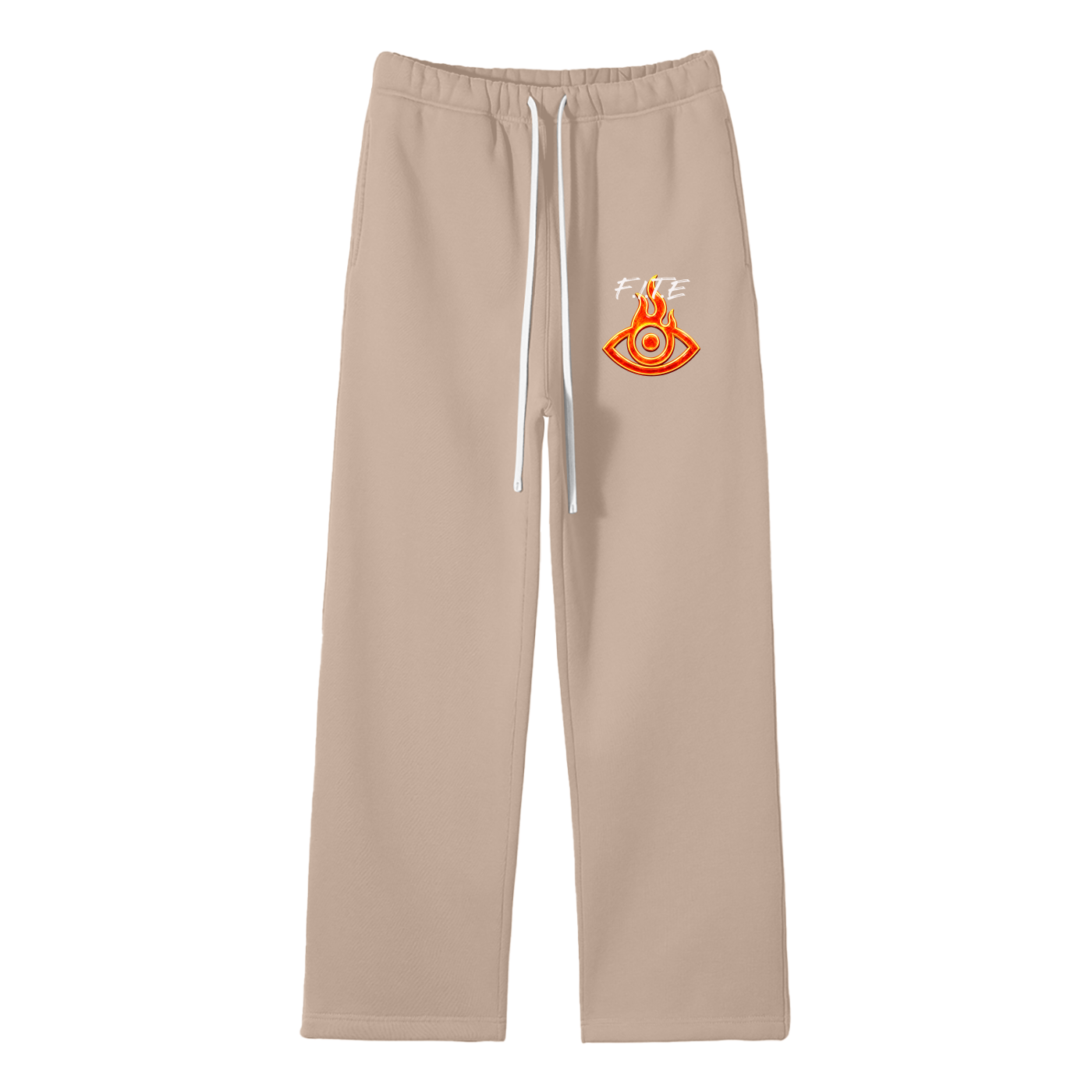 F.I.T.E Solid Color Fleece Straight Leg Pants