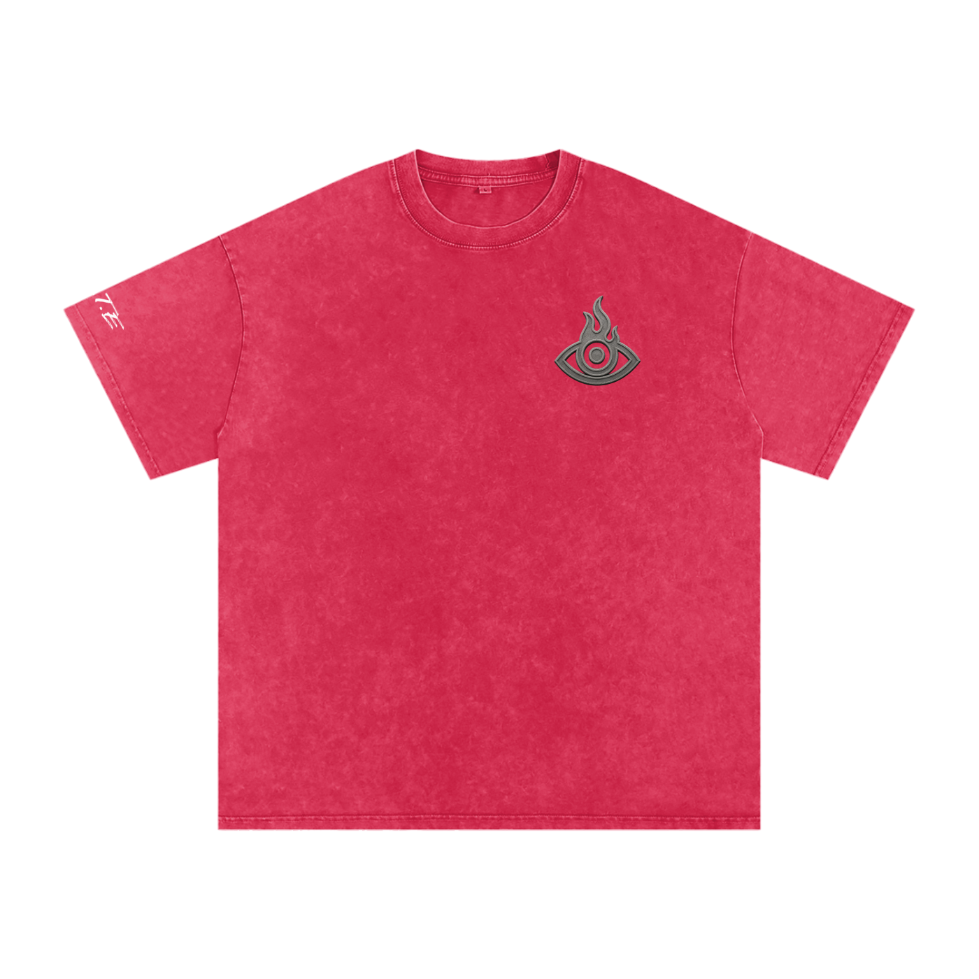 F.I.T.E Snow Washed Oversized Cotton T-Shirt(concrete)