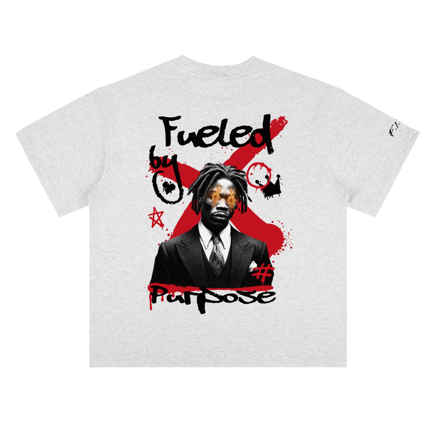 F.I.T.E Heavyweight Drop Shoulder Cotton T-Shirt