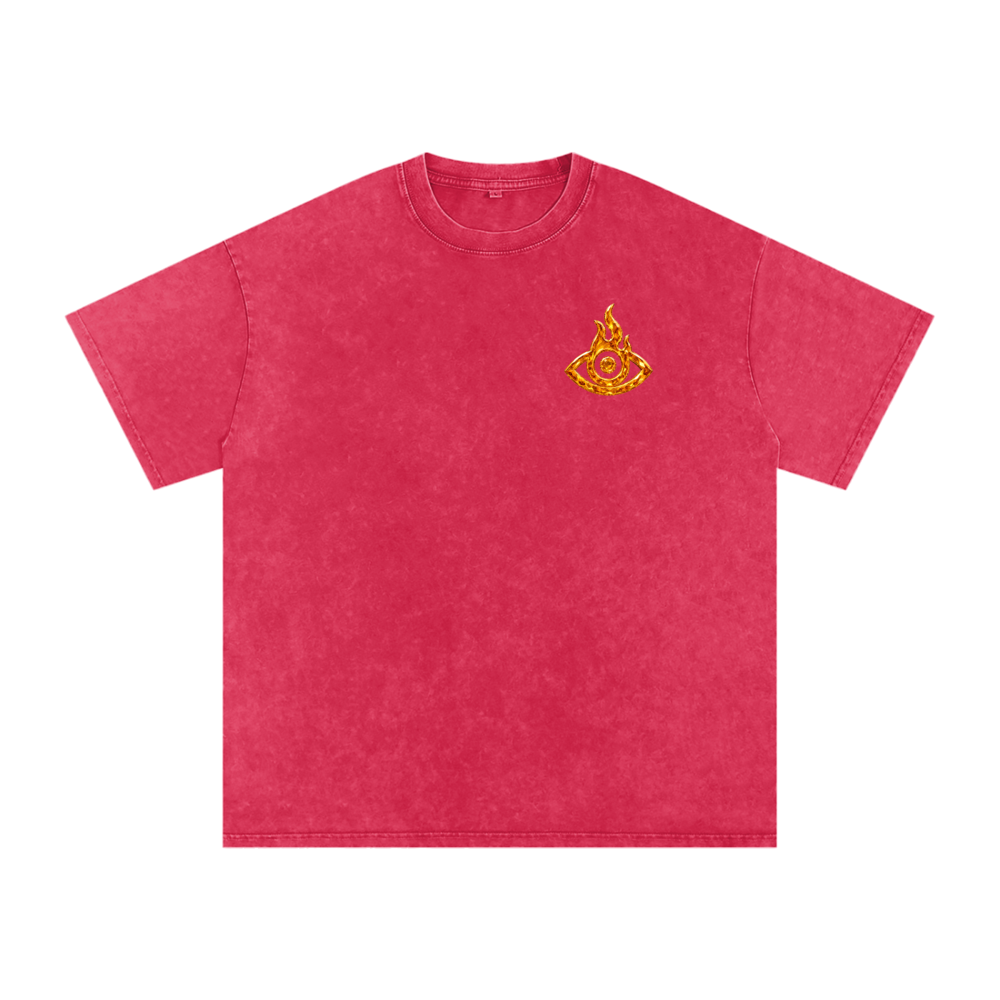 F.I.T.E Snow Washed Oversized Cotton T-Shirt(topaz)