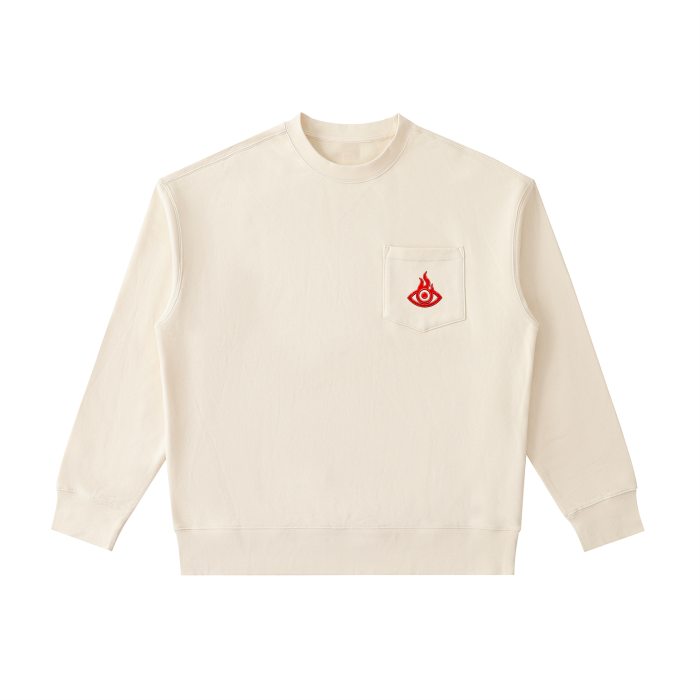 F.I.T.E Heavyweight Patch Pocket Crewneck Sweatshirt