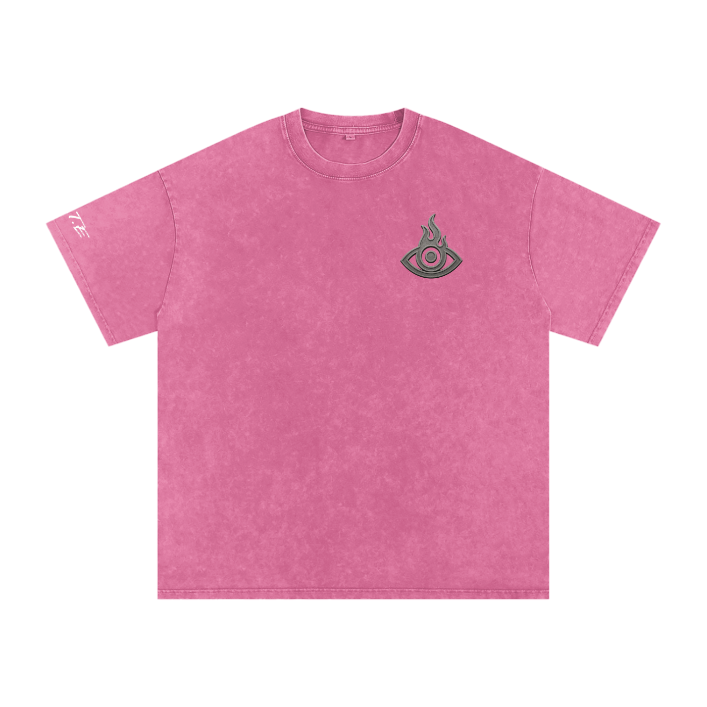 F.I.T.E Snow Washed Oversized Cotton T-Shirt(concrete)