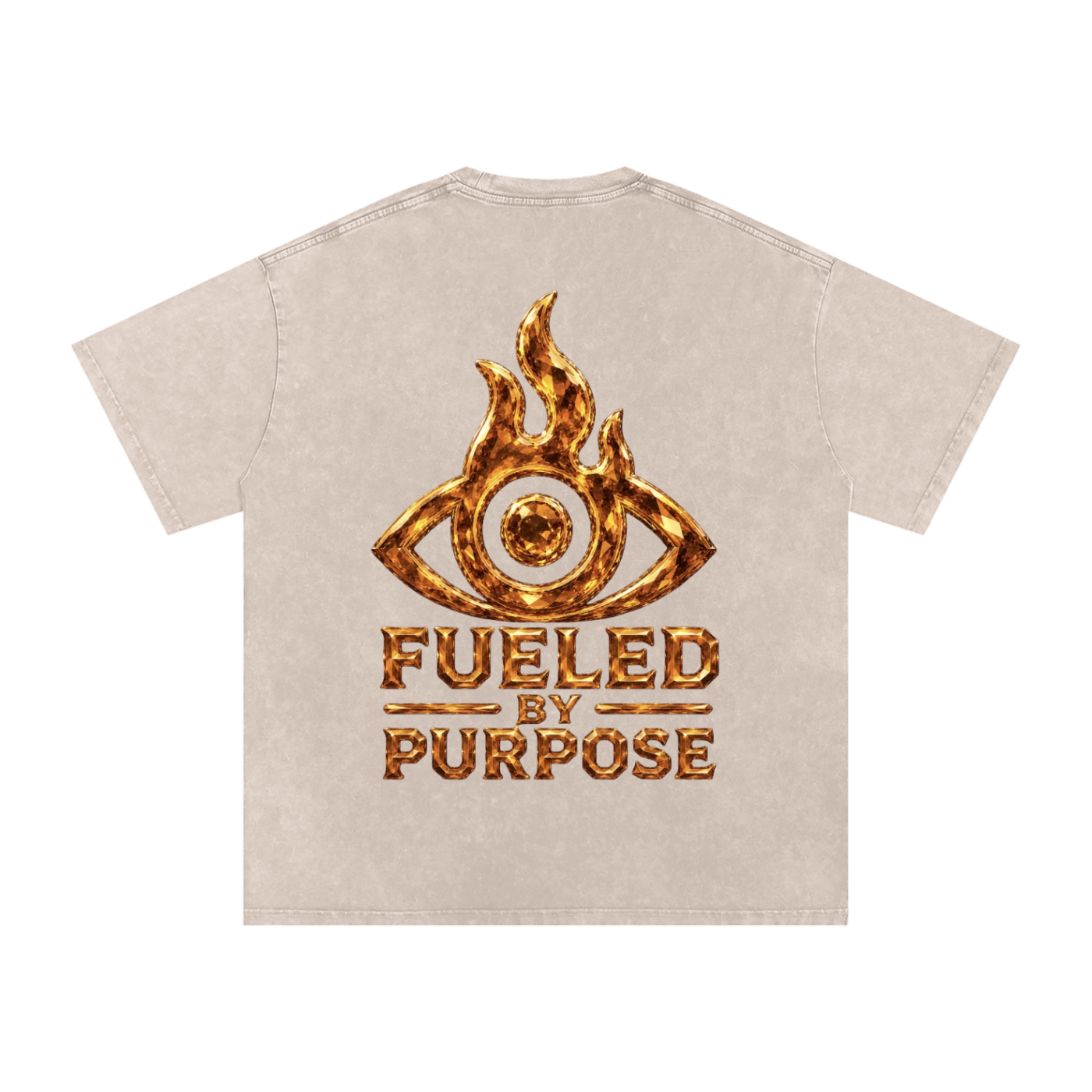 F.I.T.E Snow Washed Oversized Cotton T-Shirt(topaz)