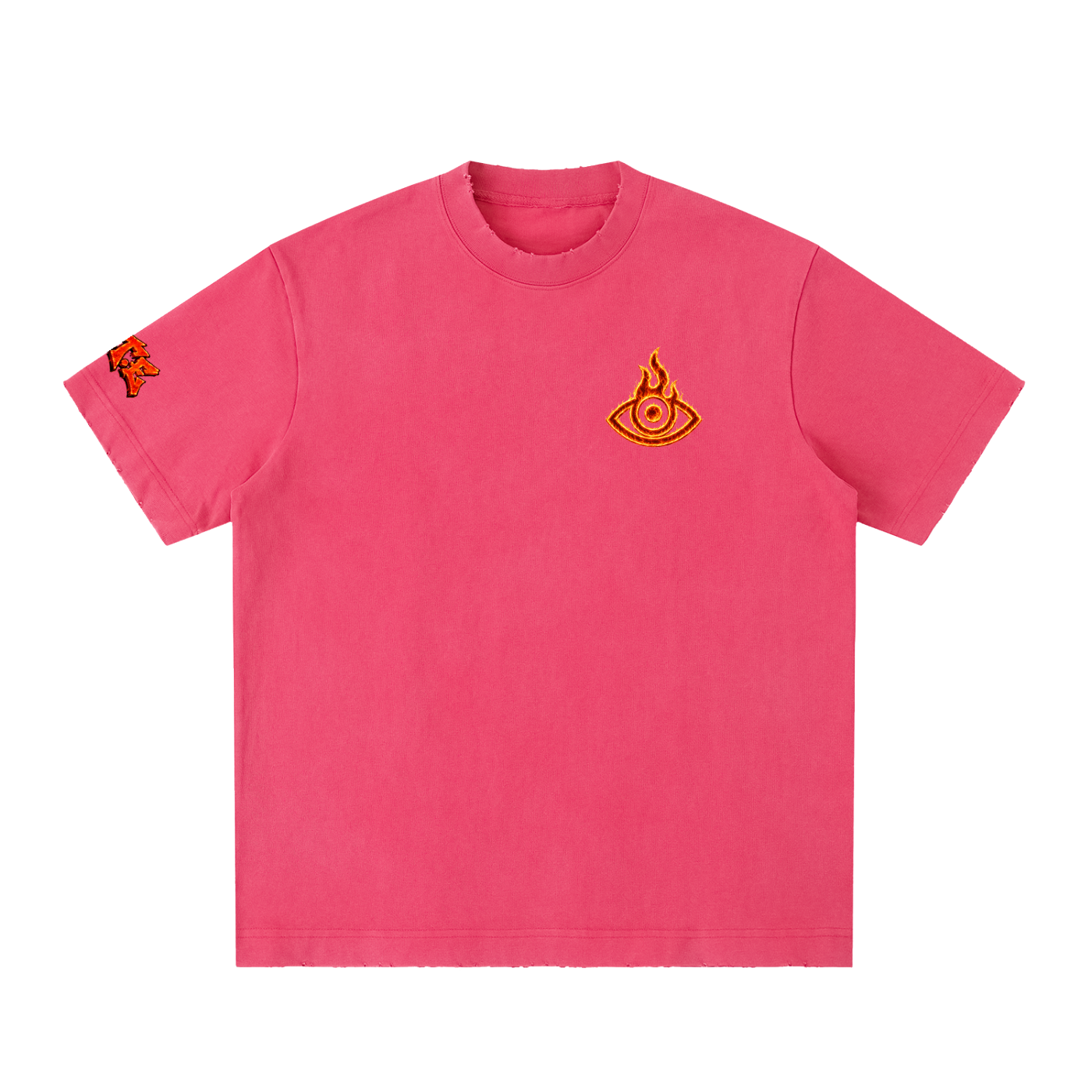 F.I.T.E Heavyweight Vintage Washed Frayed T-Shirt