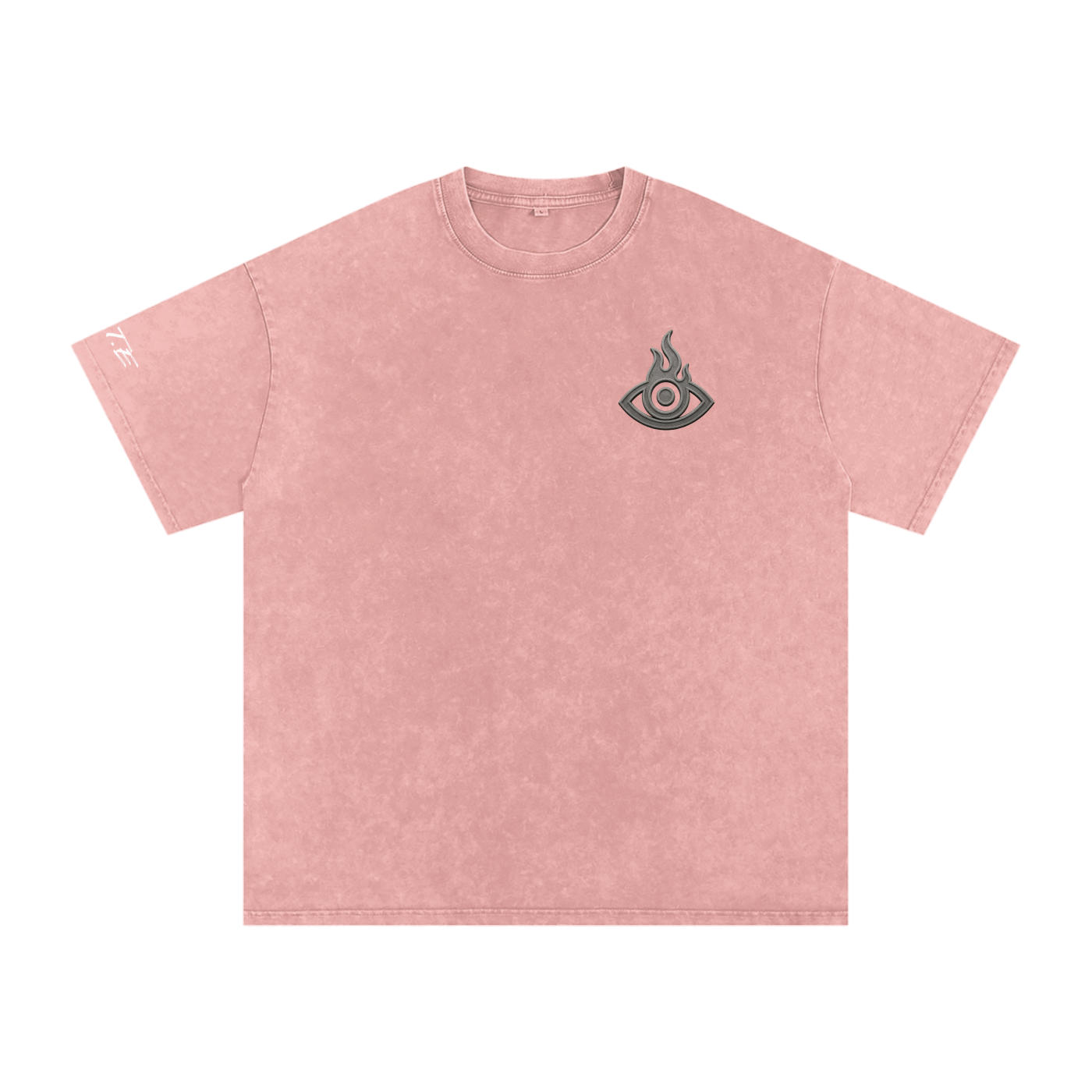 F.I.T.E Snow Washed Oversized Cotton T-Shirt(concrete)