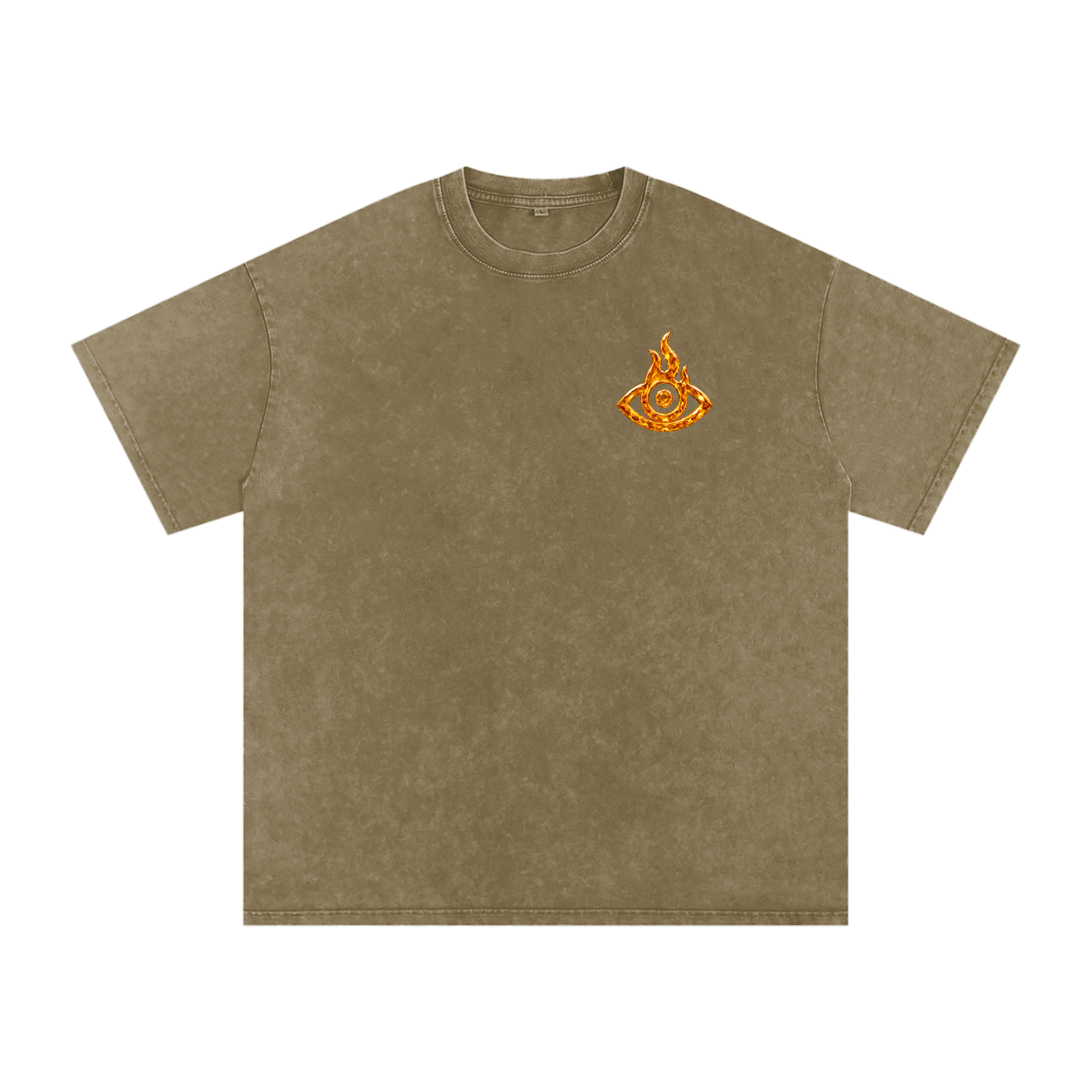 F.I.T.E Snow Washed Oversized Cotton T-Shirt(topaz)