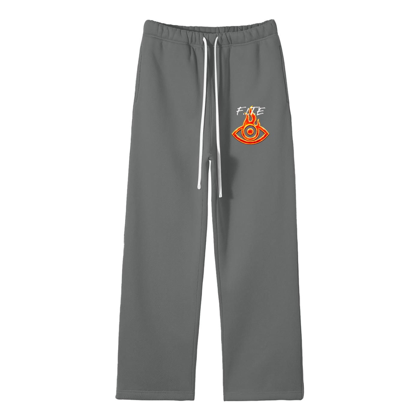 F.I.T.E Solid Color Fleece Straight Leg Pants